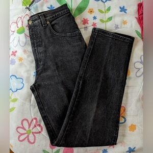 Style & Co Black Straight Leg Jeans Size 8